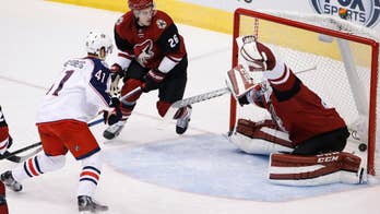 Blue Jackets beat Coyotes 7-5 to end 5-game losing streak; Arizona goalies face just 20 shots