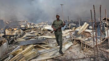 Fire sweeps through Mogadishu's main market killing 2 people