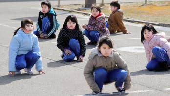 Japan holds first civilian missile evacuation drill