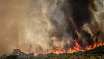 South Africa wildfires strike wine region, Table Mountain