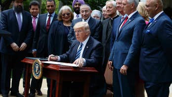Wisconsin-based atheist group sues Trump over church order