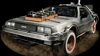 Back to the Future III DeLorean Appearing at Auction