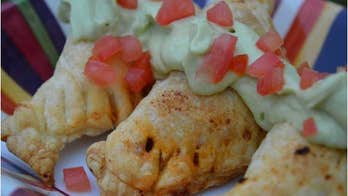 Tasty Empanadas with Avocado Cream