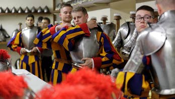 World's oldest standing army has 40 new Swiss Guards