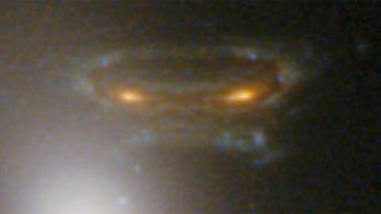 Hubble telescope spots a 'space invader'