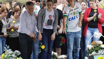 Devastated city buries president of Chapecoense soccer club