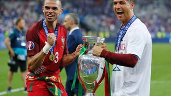 Hardman Pepe sheds tears of joy at Euro 2016 final