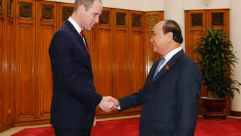 Prince William urges Vietnam to step up anti-wildlife trade