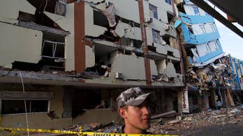 The Latest: More rescuers arrive in earthquake-hit Ecuador