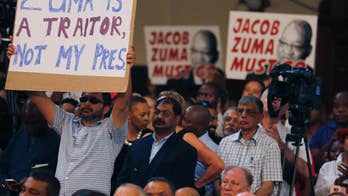 South Africans gather for nationwide protests against Zuma