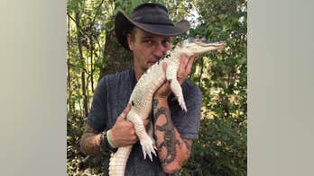 'Swamp Brothers' stars say rare white gator stolen, 43 reptiles killed in Florida sanctuary arson fire