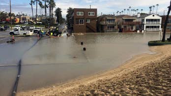 Latest California storm goes out with a bang