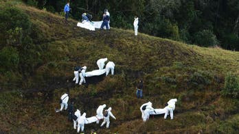Pilot told Colombia controllers 'no fuel' before crash