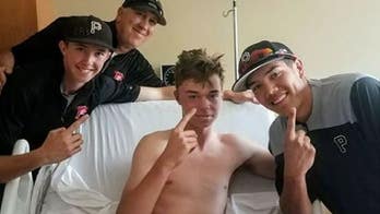 High school baseball player making surprising recovery after skull injury
