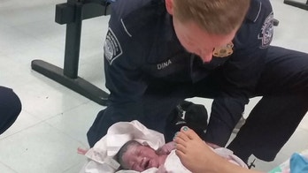 Border Protection officer saves newborn's life by unwrapping umbilical cord from neck