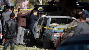 Egypt's state-run media says Cairo blast kills 6 police