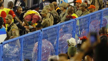 Carnival float crashes in Rio, injuring at least 8 people