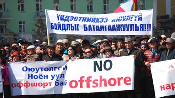 Mongolians protest over alleged theft of government funds