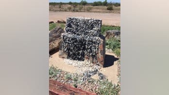 Confederate monument in Arizona tarred, feathered