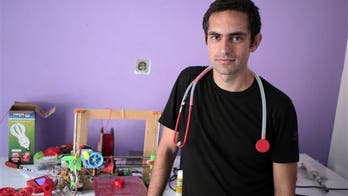 Doctor in blockaded Gaza makes stethoscope with 3-D printer