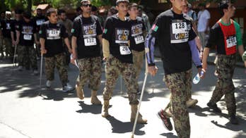 Afghan wounded warriors compete for spot in Invictus Games