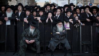 Thousands of ultra-Orthodox Israelis protest military draft
