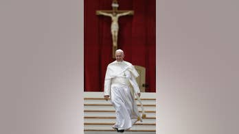 Pope presses case for mercy with Holy Year priestly retreat