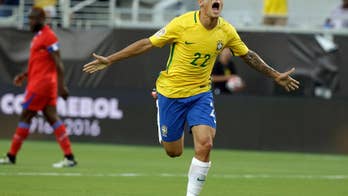Coutinho's hat trick leads Brazil over Haiti 7-1 in Copa