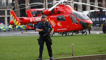 The Latest: Minister says man shot by police at UK parl't