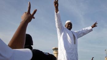 Gambia plans Feb. 18 celebration as new leader arrives home