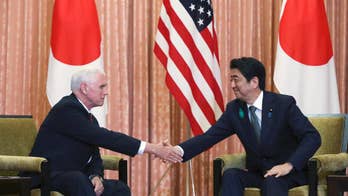 Pence visits Japan, turning focus to trade with key ally