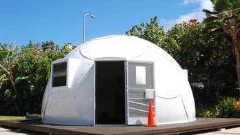 Hawaii church deploying igloos to house homeless families