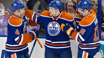 Taylor Hall scores in overtime to lift Oilers over Sharks 4-3