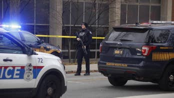 The Latest: 7 taken to hospital after Ohio St shooter report