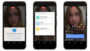 Facebook adds suicide-prevention tools for live video