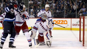 Bryan Little gets 2 goals in 1st period, Blake Wheeler has 4 assists and Jets beat Rangers 5-2