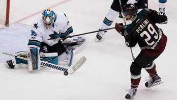 Burns scores twice, Sharks beat Coyotes 4-1