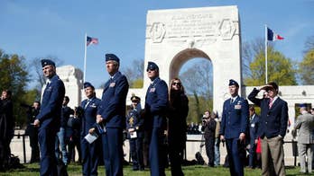 Ceremony honors American airmen who fought for France in World War I