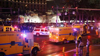 1 killed after car hits pedestrians on Las Vegas Strip; driver being questioned, police say