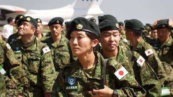 Japanese peacekeepers arrive in South Sudan with new mandate