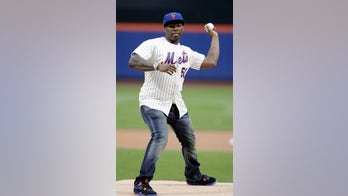 50 Cent's first pitch: You can't believe how badly the rapper throws