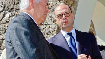 The Latest: G-7 ministers consider sanctions on Russians