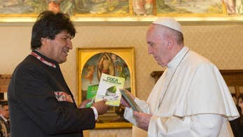 Morales again raises eyebrows with papal gift