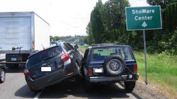 Washington road rage: Subaru rams Jeep three times for passing on shoulder