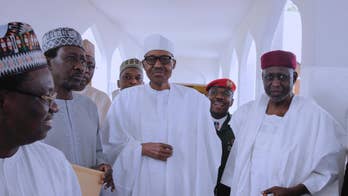 Nigeria president attends Friday prayers amid health woes