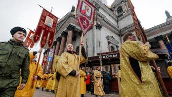 Protests held for, against church controlling St. Isaac's