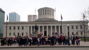 Supporters gather for 'March 4 Trump' rallies around US
