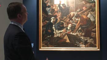 Uffizi Gallery shows treasures saved from last year's quakes