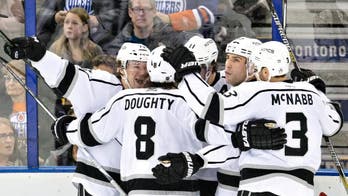 Kings score 3 goals against Cam Talbot in 96 seconds and beat Oilers 5-2 for 3rd straight win