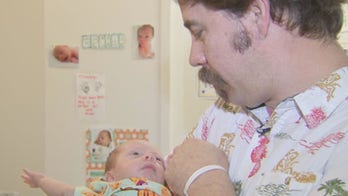 NICU baby heading home just in time for Father's Day